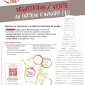 Dégustation-­Vente des Artisans Vignerons de Bourgogne du Sud le 8, 9 et 10 novembre 2014